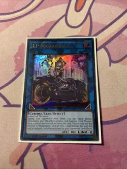 Yugioh I:P Masquerena Alt Art RA02-EN042 Ultra Rare 1st Edition NM - Image 2