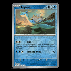 Lapras 045/197 - Scarlet Violet Series Obsidian Flames Reverse Holo Pokemon Card - Image 1