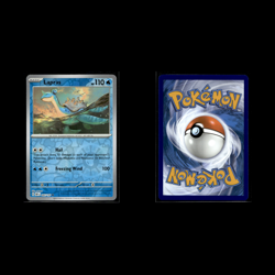 Lapras 045/197 - Scarlet Violet Series Obsidian Flames Reverse Holo Pokemon Card - Image 3
