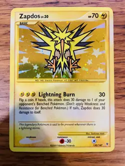 NM! Zapdos (150/147) Supreme Victors Holo Secret Rare Pokemon Card! FAST P&P! - Image 1