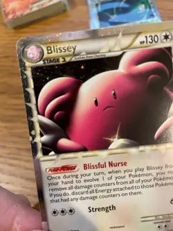 NM! Blissey Prime (106/123) Heartgold & Soulsilver Base Holo Pokemon Card! - Image 3