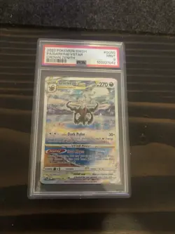 Darkrai VSTAR GG50/GG70 Crown Zenith: Galarian Gallery Holo Card PSA 9 Mint - Image 1