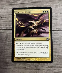 1x MTG Flurry of Wings Alara Reborn Regular - Image 1