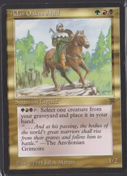 MTG English Adun Oakenshield Normal Legends - Image 1