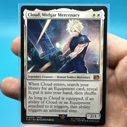 MTG Cloud, Midgar Mercenary Final Fantasy Magic The Gathering  - Image 3