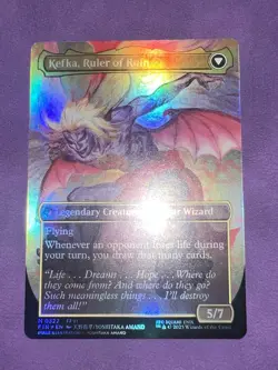 Magic The Gathering Kefka, Court Mage (Borderless) Final Fantasy Foil NM/M MTG - Image 4