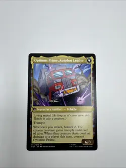MTG Optimus Prime, Hero Universes Beyond: Transformers Mythic Rare NM Condition - Image 4