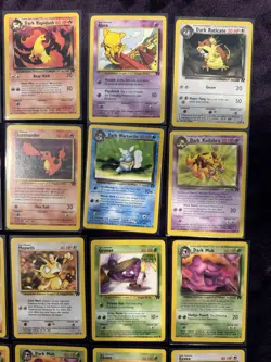 Pokémon TCG Team Rocket Card Lot with Dark Pokémon Included 20 Vintage Card Lot - Image 3