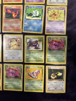 Pokémon TCG Team Rocket Card Lot with Dark Pokémon Included 20 Vintage Card Lot - Image 4