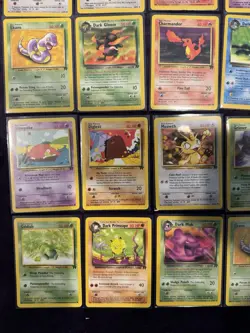 Pokémon TCG Team Rocket Card Lot with Dark Pokémon Included 20 Vintage Card Lot - Image 5
