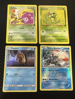 Pokemon TCG Coin And Card Lot | Pikachu, Caterpie, Kyurem, More! Send Offers! - Image 3