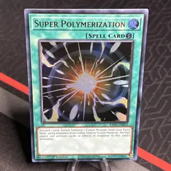 Yugioh Super Polymerization RA03-EN053 1st Edition Ultra Rare - Image 1