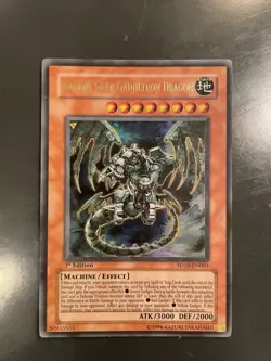 Yugioh Ancient Gear Gadjiltron Dragon SD10-EN001 1st Edition LP Condition - Image 1