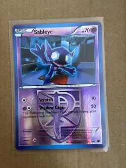 Pokemon Cards Sableye 49/116 Plasma Freeze Reverse Holo Excellent Card - Image 1