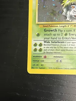 Pokemon TCG Erika's Venusaur 4/132 Gym Challenge Holo Rare Card WOTC 1999 LP - Image 6