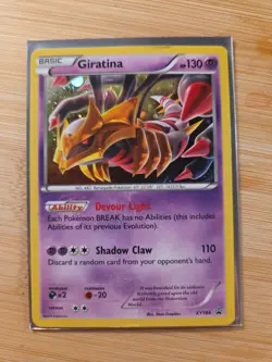 Pokemon TCG Giratina XY184 XY Promos 2016 Holo Rare Cosmos Holo Promo Card - Image 1