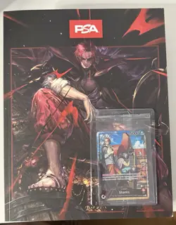 PSA One Piece Card Game SHANKS OP09-001 Holo Sealed Promo - July 2025 + Magazine - Image 1