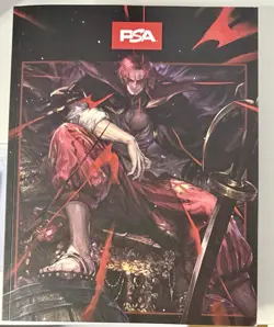 PSA One Piece Card Game SHANKS OP09-001 Holo Sealed Promo - July 2025 + Magazine - Image 4