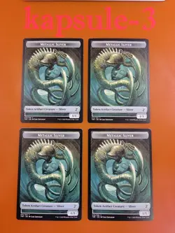 4x Metallic Sliver | TOKEN 015/015 | Time Spiral Remastered | MTG Magic Cards - Image 5