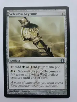 MTG Magic The Gathering Card Selesnya Keyrune Artifact Return To Ravnica 2012 - Image 1