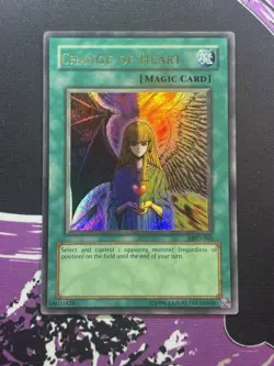 Yugioh Change of Heart MRD-060 Ultra Rare Unlimited ORIGINAL PRINT NM - Image 1