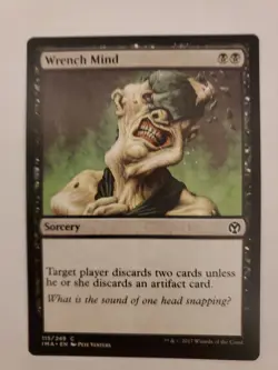 MTG Magic The Gathering Card Wrench Mind Sorcery White Iconic Masters 2017 - Image 1