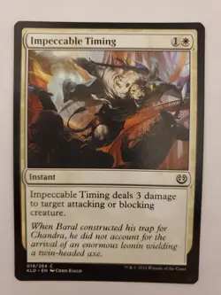 MTG Magic The Gathering Card Impeccable Timing Instant White Kaladesh 2016 - Image 1