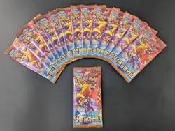 Lot of (15) 2025 Pokemon Korean SV9a Heat WAve Arena Booster Packs Sealed - Image 1