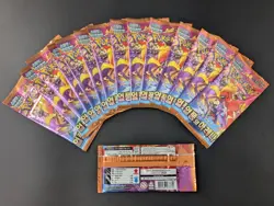 Lot of (15) 2025 Pokemon Korean SV9a Heat WAve Arena Booster Packs Sealed - Image 4