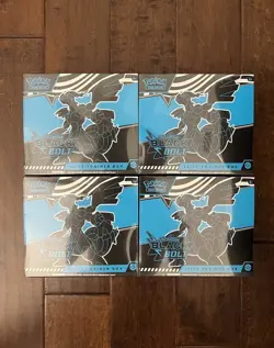 Pokemon TCG Black Bolt Regular Elite Trainer Box ETB Lot Of 4 New Sealed IN HAND - Image 5