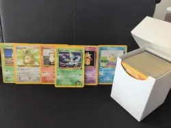 1999-2000 Pokemon Card Lot +125 Cards, 90's Wrestling Cards +3, Magic +5 - Image 1