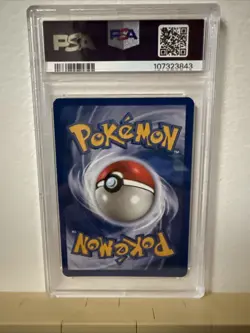 1999 POKEMON FOSSIL 1ST EDITION #7 HITMONLEE-HOLO PSA 8 - Image 2