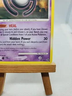 Unown H - 29/106 - Pokemon Great Encounters Non-Holo Card - Image 4