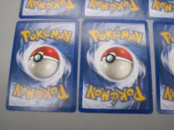 First Edition Fossil Set Pokemon Card Wotc LP lot of 6 Tentacool Grimer Ekans - Image 8