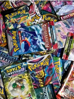 Pokemon TCG!! Lot Of 10 Sealed Booster Packs Of Pokemon Cards Random English - Image 2