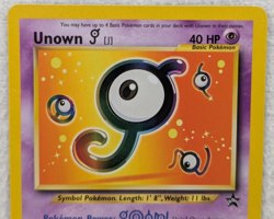 2001 Unown [J] #38 Black Star Promo Regular Pokemon Card - Image 14
