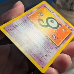 2001 Unown [J] #38 Black Star Promo Regular Pokemon Card - Image 9