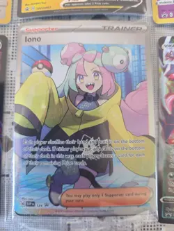 Pokemon TCG Promo Lot 11 (Iono Full Art Trainer Black Star) All NM- Mint - Image 6