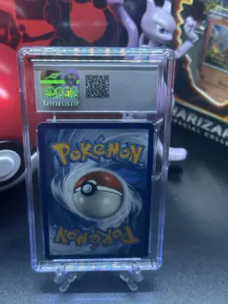 CGC 10 Moltres & Zapdos & Articuno GX Hidden Fates 69/68 Rainbow Holo Pokemon - Image 2