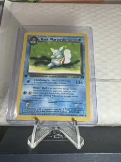 1st Edition Dark Wartortle 46/82 Team Rocket Set Rare Vintage Pokemon Card - NM - Image 1