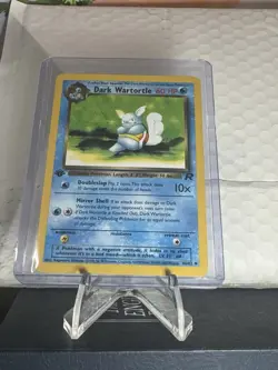 1st Edition Dark Wartortle 46/82 Team Rocket Set Rare Vintage Pokemon Card - NM - Image 4