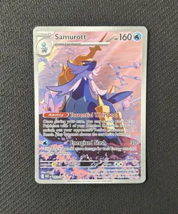2025 Samurott IR 107/086 SV: White Flare English PACK FRESH NM Pokemon TCG - Image 7