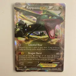 Pokémon TCG Rayquaza EX 85/124 Holo Rare Dragons Exalted Card - Image 3