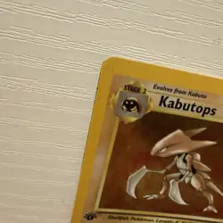 Kabutops 9/62 - Fossil 1st Edition - Holo - Pokemon Card - LP - Image 2