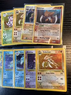 Vintage Holo Rare Pokémon Card Lot MP/HP/DMG - Image 4