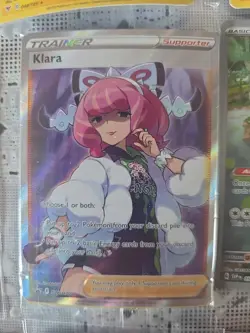 Pokemon TCG Promo Lot 12 ( Klara Full Art Trainer ) RARE Mint To NM Coundition - Image 7