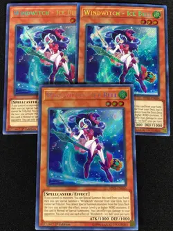 Yugioh Windwitch Ice Bell SHVA-EN046 1ST SECRET X3 (NM) - Image 2
