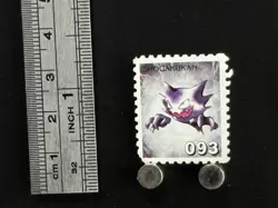 Haunter Pokemon Stamp Card Japanese Shogakukan Nintendo Game Anime TCG E - Image 2