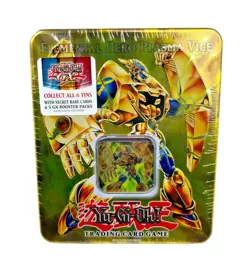 2007 Yu-Gi-Oh! Upper Deck Holiday Elemental Hero Plasma Vice Tin Sealed - Image 1