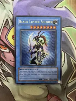 SYE-024 Black Luster Soldier Ultra Rare Unlimited Edition NM Yugioh Card - Image 1